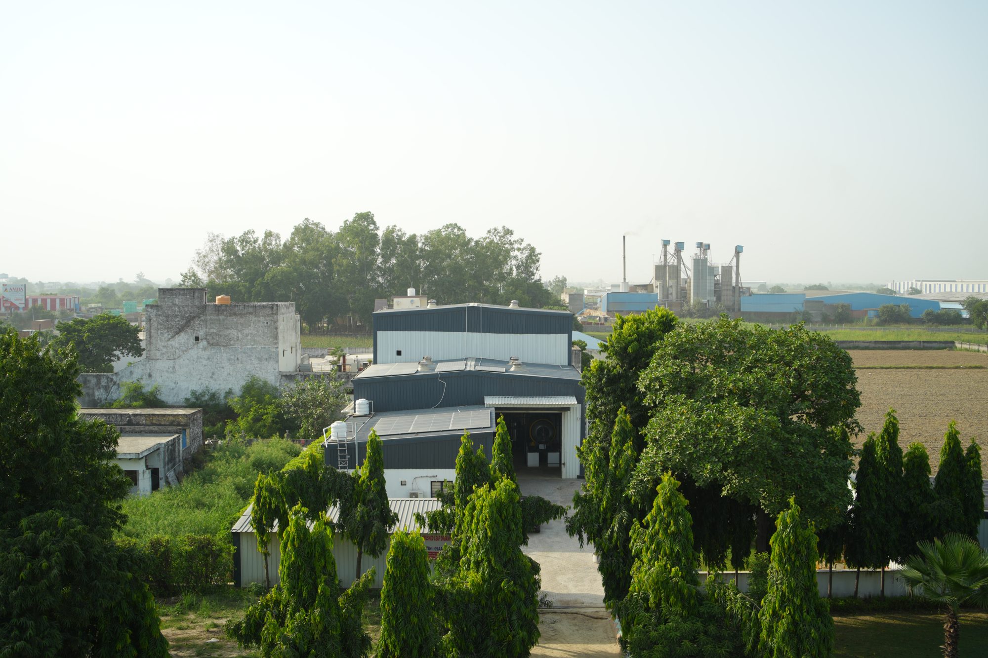 Crushed Leaf Organics production facility in Sikandrabad